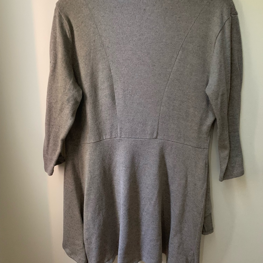 NY Collection Waterfall Cardigan - Picture 8 of 10